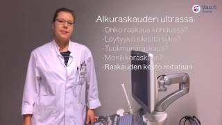 Alkuraskauden ultraäänitutkimus