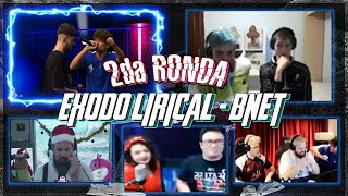 MULTIREACCION BNET VS EXODO LIRICAL, CHUTY, FORCE,PAPO, FRANCO ESCAMILLA E IBAI RED BULL 2020