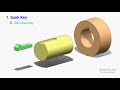 types of shaft keys introduction with animation machine design