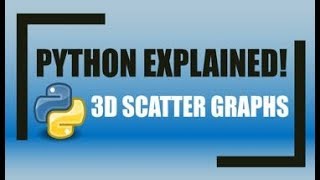 How to Create 3D Scatter Graphs using Python