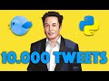 How to get TWITTER data and analyze it using Python [ELON MUSK GIGACHAD VERSION]