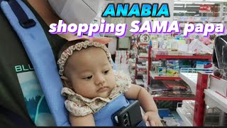 PERTAMA KALINYA BABY ANABIA DI AJAK SHOPPING USIA 3 BULAN