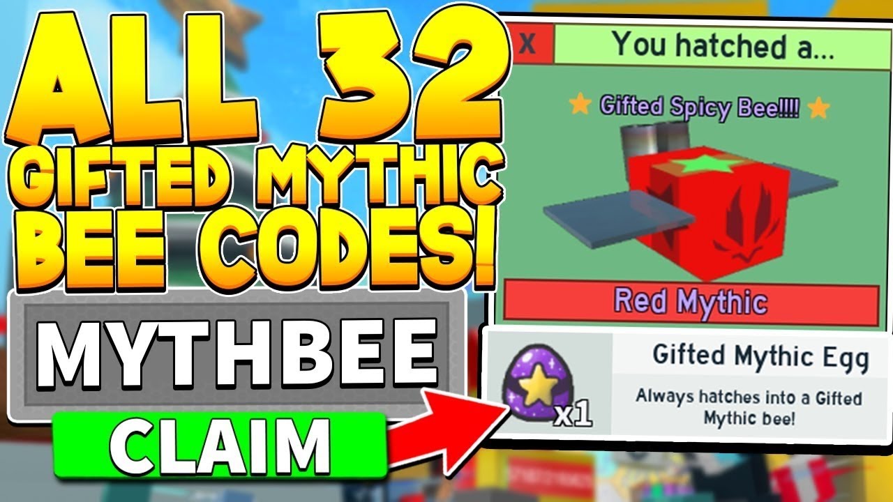 Open *GIFTED MYTHIC EGG* -bee Swarm Simulator - YouTube