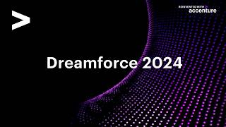 Accenture at Salesforce Dreamforce 2024 - Pioneer sponsor