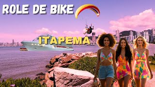 ROLE DE BIKE PELA CIDADE DE ITAPEMA