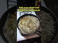 【Starchy Bean sprout Sauce Noodle】Creative cooking Explosion! #shorts