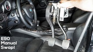 I'm Manual Swapping My BMW! | E90 DIY Part 2