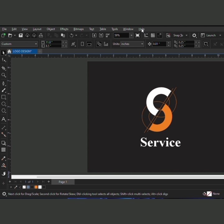 Logo Design Coreldraw Youtubeshorts Youtubepremium