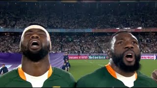 Rugby World Cup 2019 Relived | The emotion of singing the South African national anthem | SuperSport