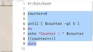 EP008 - macOS Linux - Bash Scripting - Loops