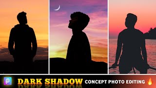 Picsart Dark Shadow Effect Photo Editing Tutorial || Silhouette Photo Editing in Picsart 2021