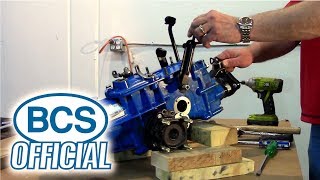 Removing the BCS Two-Wheel Tractor Transmission Cover