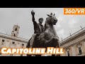 This is the Center of Ancient Roman Power: Capitoline Hill (360/VR Tour)