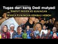 JEMPUT PASIEN KANG DEDI KE KUNINGAN WARGA SANGAT ANTUSIAS