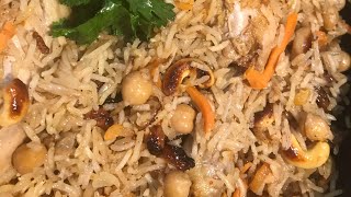 One-Pot Chicken Kabuli Pulao