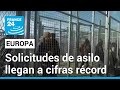 En 2023 aumentó la cifra de personas que pidieron asilo a la Unión Europea • FRANCE 24 Español