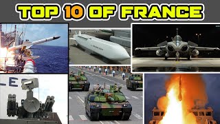 Top 10 Most Powerful Weapons of French Military | AOD