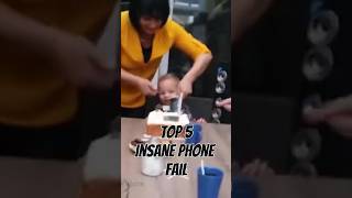 Top 5 insane epic phone fail