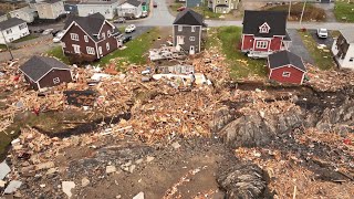 Before and after Fiona: How a single storm changed the landscape of a Newfoundland town
