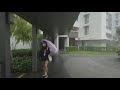 4k unbelievable monsoon rain walking tour asmr so heavy you can t hear yourself clementi singapore