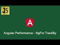 Angular performance - Using TrackBy with NgFor directive | Angular 13