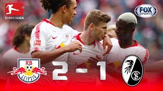 RB Leipzig - Friburgo [2-1] | GOLES | Jornada 31 | Bundesliga