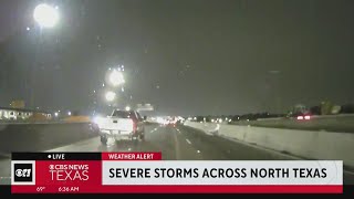 Driving conditions improving in Dallas County amid severe storms