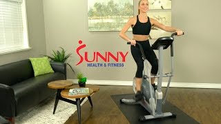 Sunny Health & Fitness SF-B2630 Cross Training Magnetic Upright Bike