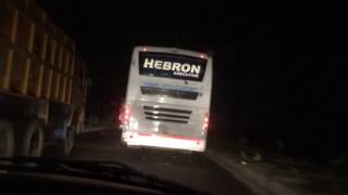 Hebron Scania speeding