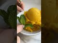 1-Ingredient Mango Sorbet