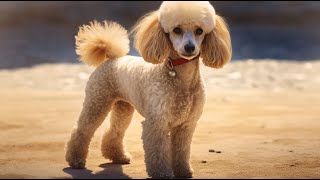 Poodle Agility Competition - Fast and Furious