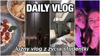 DAILY LUŹNY VLOG | pogaduchy, studia, gotowanie i więcej