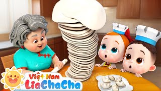 🥟 Cùng Lia và ChaCha học làm bánh | LiaChaCha Ca Nhạc Thiếu Nhi Việt Nam