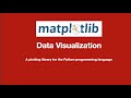 Data Viz - Matplotlib for Data Science and Machine Learning