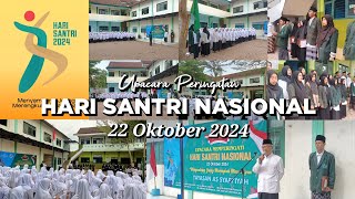 UPACARA DAN JALAN SEHAT - HARI SANTRI 2024 - YAYASAN AS SYAFI'IYAH #harisantrinasional #madrasah