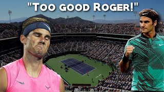 Not Even Nadal Can Handle Federer's Best on Hard Court