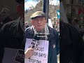 87 year old holocaust survivor says “stop the genocide in gaza”