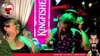 Stand By Me (Ben E King) with Anika Noronha \u0026 Carlton Braganza at Shivers Garden, Goa