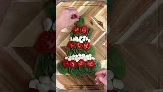 Christmas Tree Caprese Salad