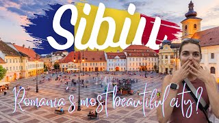 Is SIBIU Romania's most beautiful city? 🌟🏰