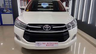 Toyota Innova Crysta Polymer Coating and Detailing by The Detailing Master JNM