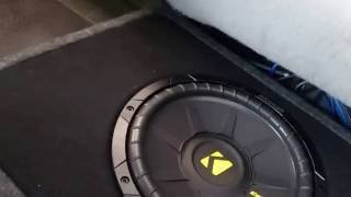 1997 Ford F150 Amp and Subwoofer Setup