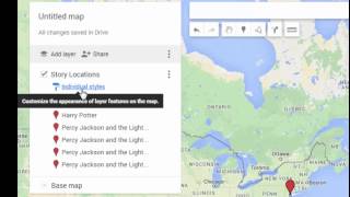 Google: My Maps and Google Sheets