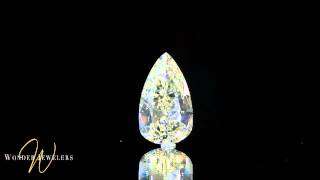 3.45CT PEAR SHAPE DIAMOND HSI1 BY WONDER JEWELERS