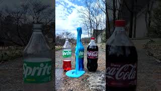 Coke Sodas Vs Baking Soda 5 (IN REVERSE) #satisfying #experiment #asmr