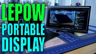 Lepow 15.6" Portable Monitor Review: Add a Second Screen Fast!