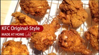 【COPYCAT】 KFC Original-style Fried Chicken 肯德基原味吮指鸡 | JJ Cooking