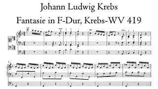 Krebs - Fantasie in F-Dur - 'Bach' organ, Regensburg, Hauptwerk