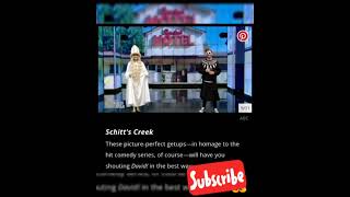 Schitt's CreekThese picture-perfect getups—in homage to the hit comedy series, of course—will have