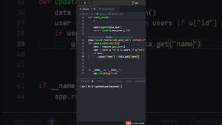 Build a CRUD API with Flask in 5 Minutes Quick Python Backend Tutorial p5 #programming #pyhton
